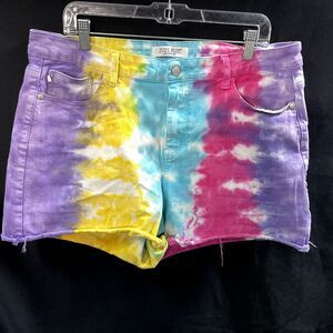 Judy Blue Snow Cone Cut off Shorts Size 2XL Denim